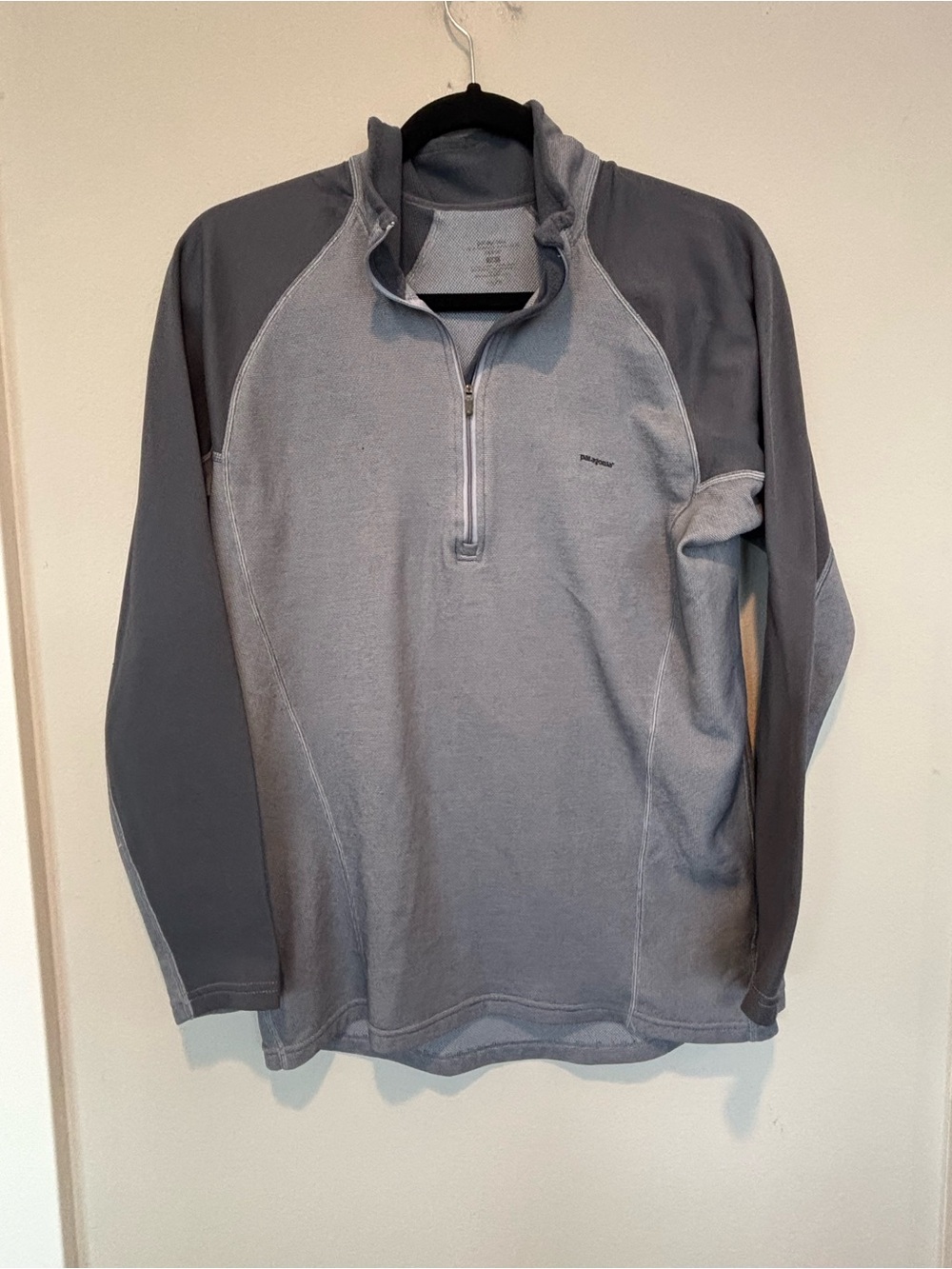 Patagonia Men's Gray Zip-Up Pullover